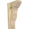 Ekena Millwork Funston Slat Rough Sawn Outlooker, Douglas Fir, 8"W x 16"D x 28"H OUT08X16X28FST06RDF - alternate 1